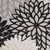 10' X 13' Black And White Floral Non Skid Indoor Outdoor Area Rug - 606114454304