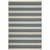 10' X 13' Blue and Beige Geometric Stain Resistant Indoor Outdoor Area Rug