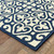 6' X 9' Ivory Geometric Stain Resistant Indoor Outdoor Area Rug - 606114574002