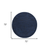 6' X 6' Blue Round Indoor Outdoor Area Rug