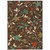 6' X 9' Brown Floral Stain Resistant Indoor Outdoor Area Rug - 606114576792