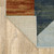 8' X 10' Grey Teal Blue Rust Green And Ivory Geometric Power Loom Stain Resistant Area Rug - 606114595076
