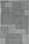 3'x4' Grey Machine Woven UV Treated Geometric Blocks Indoor Outdoor Accent Rug - 4512822921686