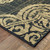 3' X 5' Black Oriental Stain Resistant Indoor Outdoor Area Rug - 606114582762
