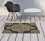 3' X 5' Black Oriental Stain Resistant Indoor Outdoor Area Rug - 606114582762