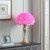 24" Glam Hot Pink Feather and Gold Table Lamp - 606114071303