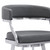 42" Gray Faux Leather And Iron Swivel Bar Height Chair - 606114087366