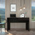 Clio Black Computer Desk with Drawer - 808230121140