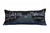 35" Black and White Paris Nighttime Skyline Standard Lumbar Decorative Pillow - 606114643906