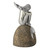 Contemplative Mermaid on a Rock Sculpture - 808230095373