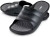 Roxoni Men's Comfort Open Toe Slide Sandals, Anti Skid Rubber Sole