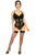 Top Drawer Velvet Steel Boned Waist Cincher Corset