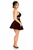 Crushed Velvet Skirt