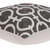 20" x 7" x 20" Transitional Gray and White Accent Pillow Cover With Poly Insert - 4512822761190