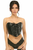Lavish Faux Leather with Lace-Up Bustier