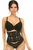 Lavish Sheer Lace Waist Cincher Corset