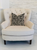 Plutus Modish Millie Luxury Throw Pillow in Black and Beige Tones