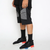 Gray Moto Shorts