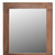 46" Brown Dresser Solid Wood Mirror