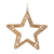 Woven Rattan Star and Tree Ornament 