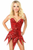 Top Drawer Sequin Steel Boned Corset Dress