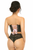 Lavish Faux Leather with Pink Lace-Up Bustier