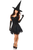 Lavish Sultry Witch Corset Dress Costume