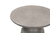 24" Gray Concrete Round Coffee Table