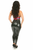 Lavish PVC-Glitter Lace-Up Short Bustier Top