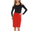 InstantFigure Short Pencil Skirt W/Elastic Waist