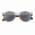 Bogota round Bamboo Sunglasses