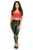 Lavish Patent Short Bustier Top