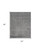2' X 3' Gray And Ivory Abstract Hand Woven Area Rug