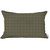 Homeroots Home Decor Yellow Houndstooth Lumbar Throw Pillow, 12 x 20 x 1 Inch