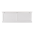 55" White Solid Wood Chest