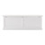 55" White Solid Wood Chest