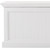 55" White Solid Wood Chest