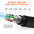 HyperGear SpeedBoost 25W USB-C PD + 12W USB Fast Wall Charger with PPS | 6ft USB-C Cable