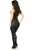 Top Drawer Steel Boned Pinstripe Underbust Corset with Buckling