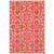 9' x 12' Pink and Orange Medallion Indoor Outdoor Area Rug - 4512822764542