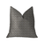 Plutus Clubhouse Orbit Brown, Beige and Blue Luxury Throw Pillow