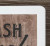 Wash Brush Floss Flush Bathroom Wood Framed Wall Sign- Bathroom Rules Wood Wall Hanging Decor- 6" x 8"