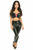Lavish Patent Lace-Up Short Bustier Top