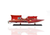 7" Red Manufactured Wood Hand Painted Decorative Boat