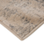 10' Gray And Sand Abstract Runner Rug