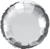 Silver Round Mylar Balloon