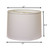 White No Slub Innsbruck Drum Lamp Shade