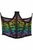 Lavish Animal Print Mesh Open Cup Waist Cincher