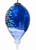 Heaven And Nature Sing Snowman Hand Painted Glass Ornament