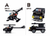 Builder Police Building Brick Display Set, x2 each kit A-D